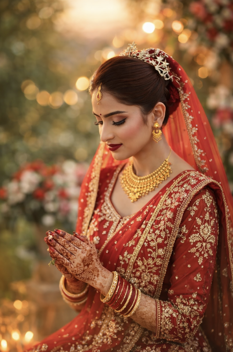 Bold Dramatic Bridal